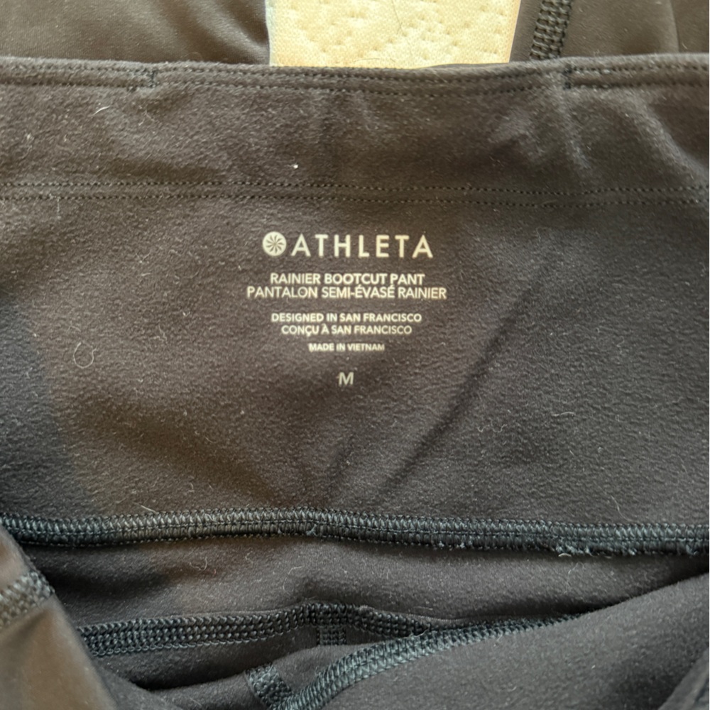 Athleta Rainer High Rise Fleece Bootcut Pants - Picture 9 of 11